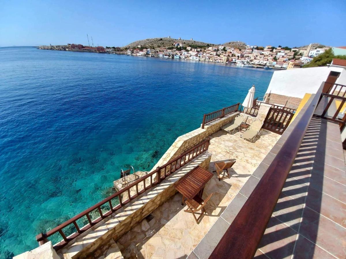 Villa Amalia Chalki Town Dış mekan fotoğraf